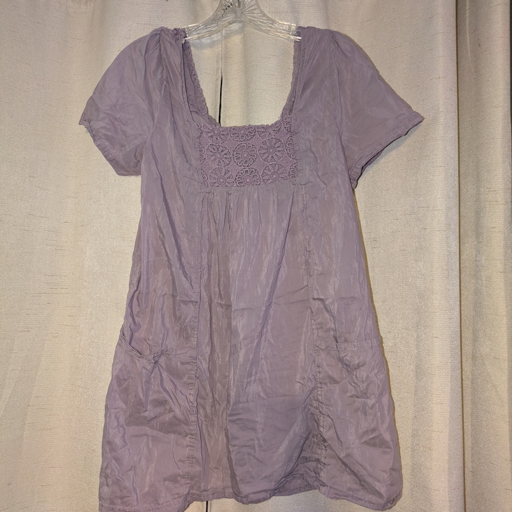 Trinity Purple Tunic Top